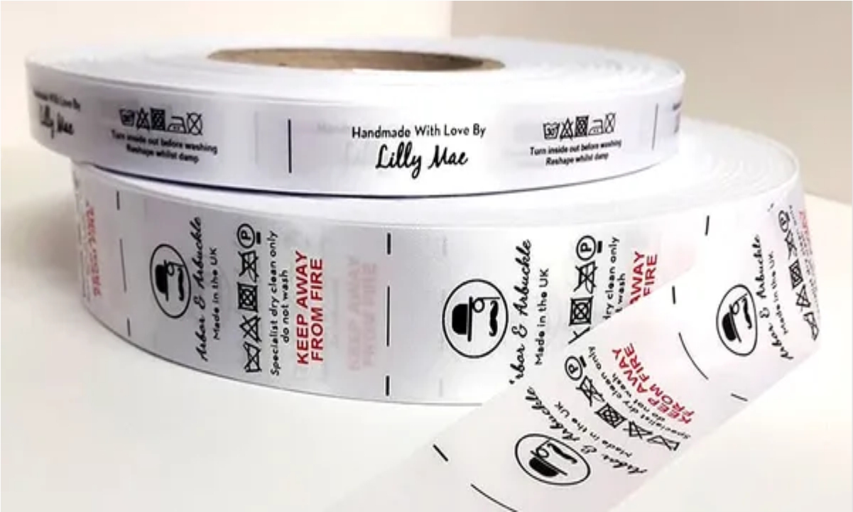 Satin Washcare Labels